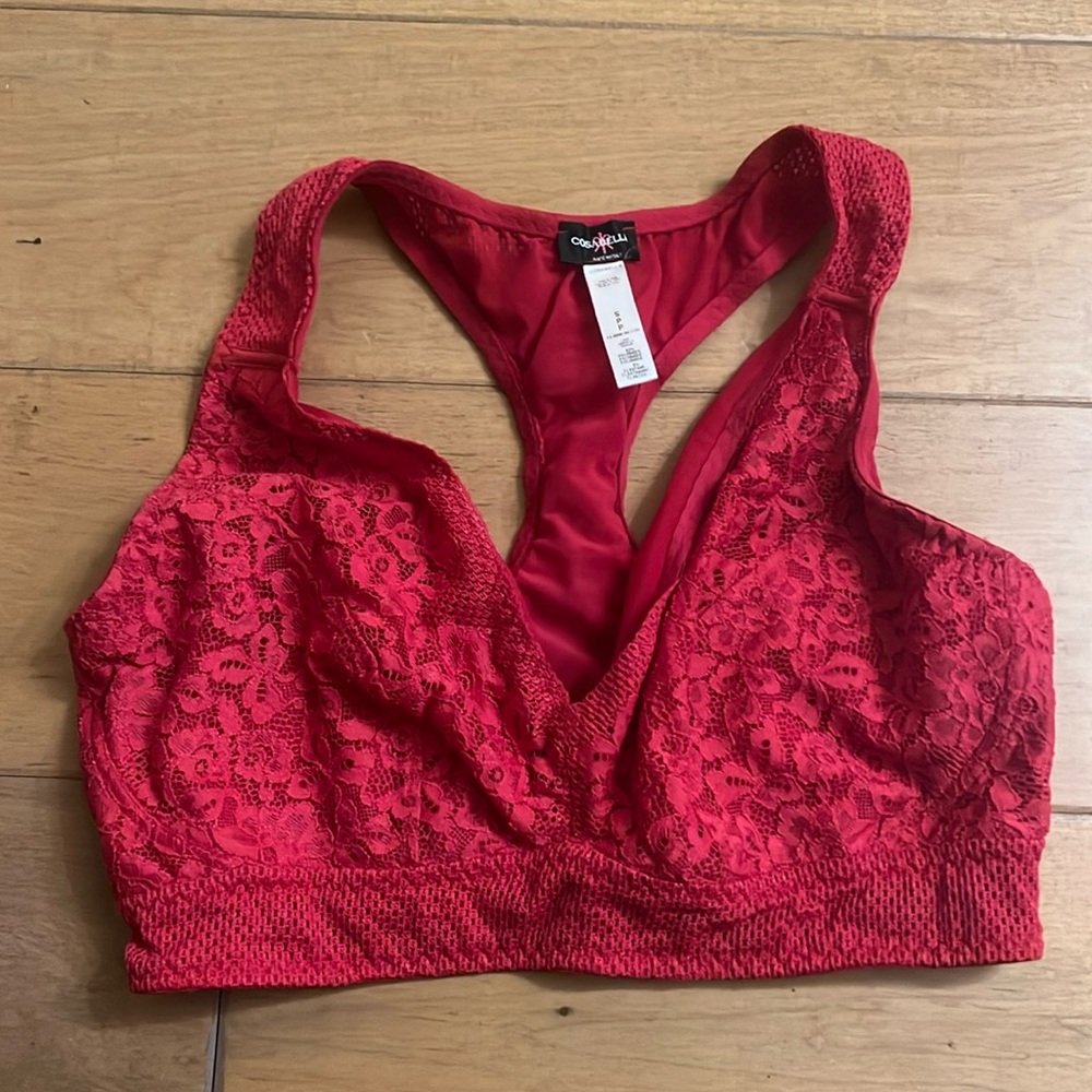 Never Say Never Curvy Racerback Bralette